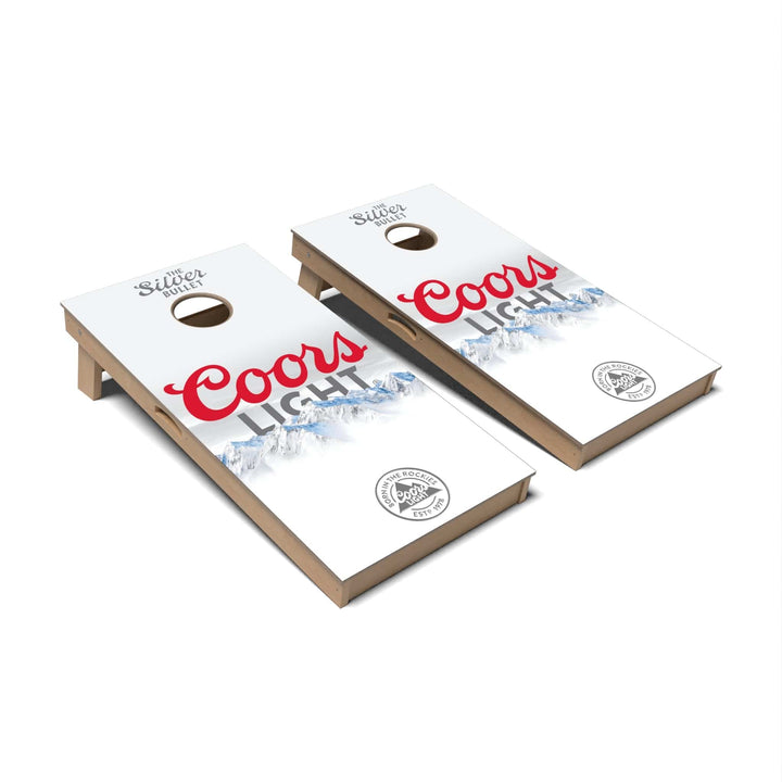 Slick Woody's Cornhole Co. Cornhole Board Coors Light MillerCoors Cornhole Boards - Premium Signature
