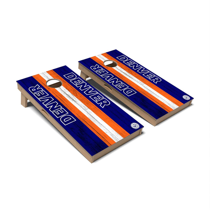 Slick Woody's Cornhole Co. Cornhole Board Denver Football Colorado Cornhole Boards - Professional Signature