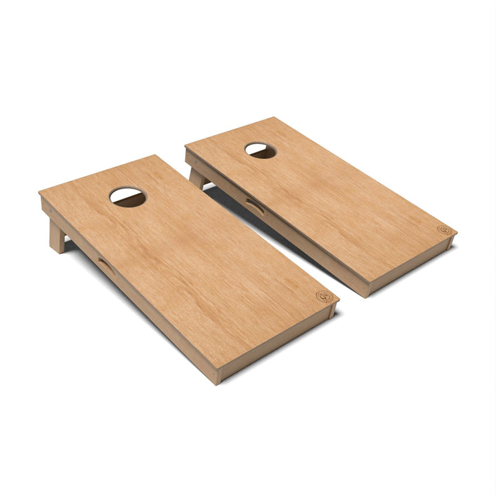 Slick Woody's Cornhole Co. Cornhole Board Douglas Fir Natural Wood Cornhole Boards - Professional Signature