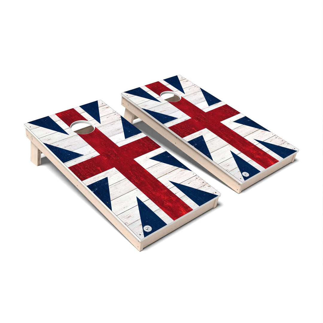 Slick Woody's Cornhole Co. Cornhole Board England International Flag Cornhole Boards - All Weather