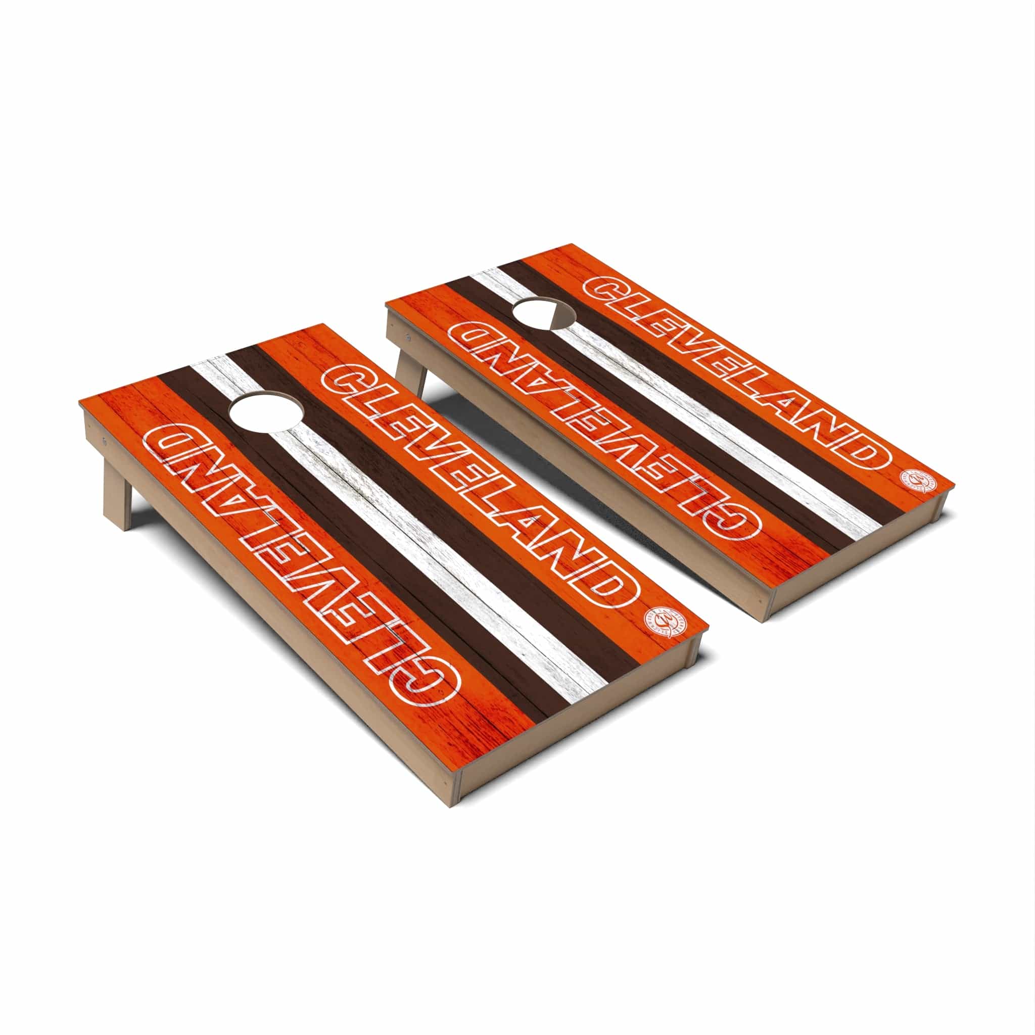 Cleveland Cornhole Boards - Backyard