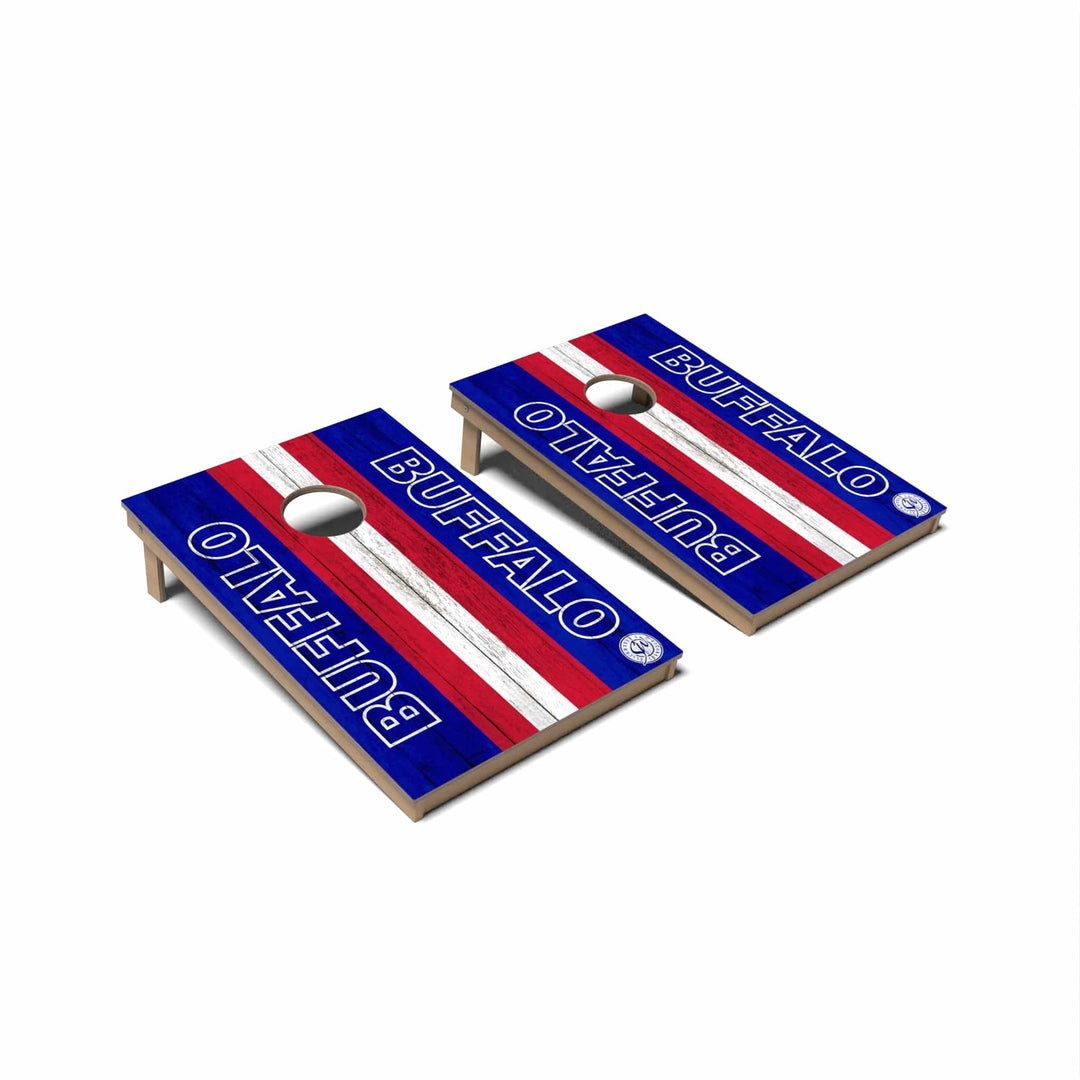 Slick Woody's Cornhole Co. Cornhole Board Football New York Cornhole Boards - Tailgate