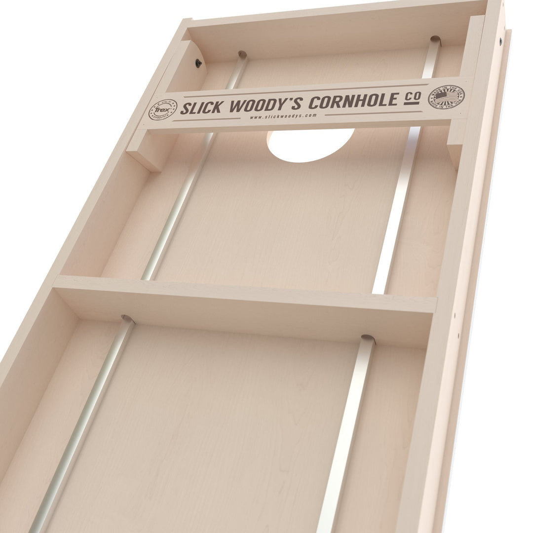 Slick Woody's Cornhole Co. Cornhole Board Geometric Wood Cornhole Boards - All Weather
