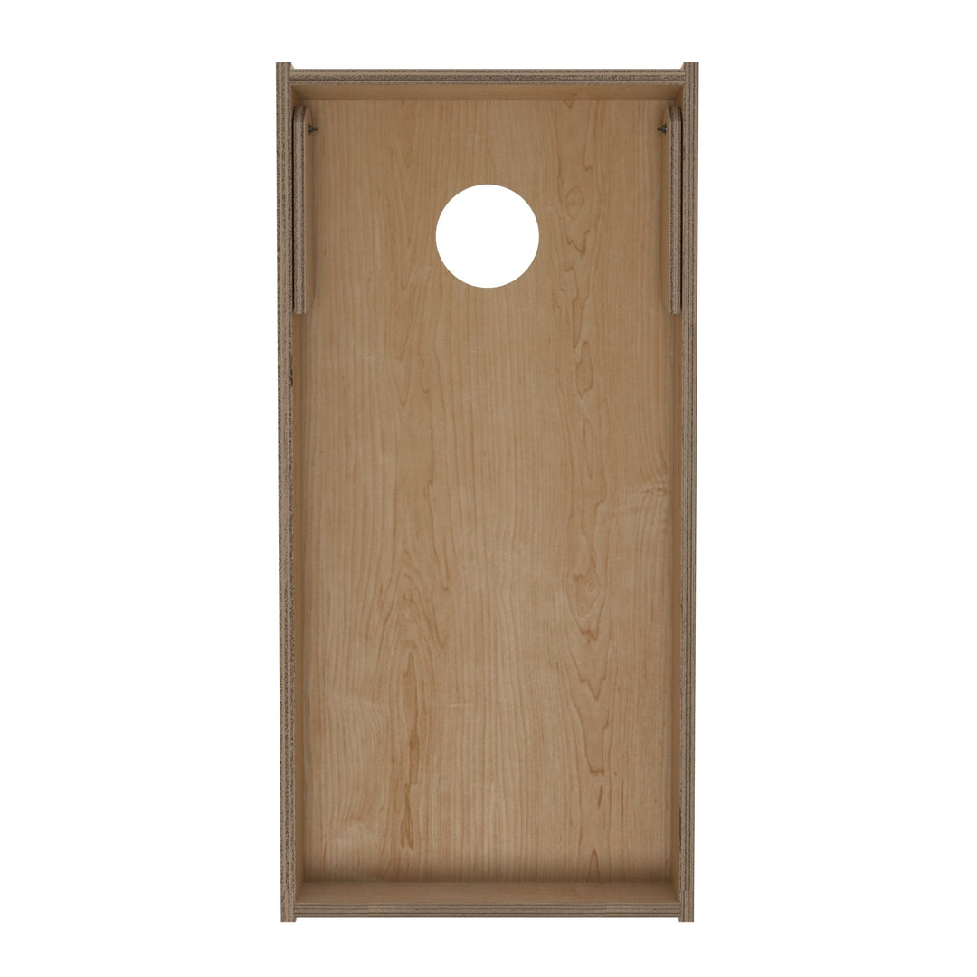Slick Woody's Cornhole Co. Cornhole Board Geometric Wood Cornhole Boards - Backyard