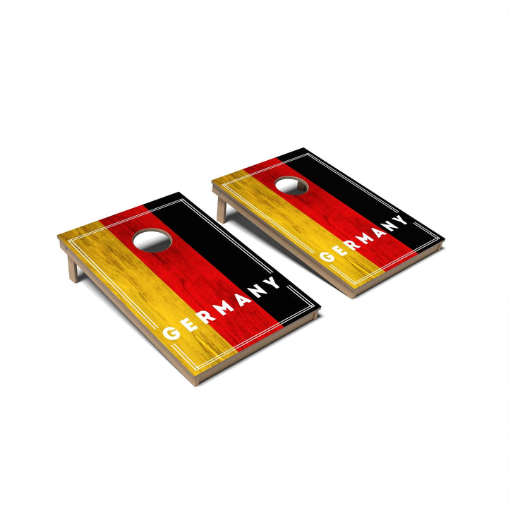 Slick Woody's Cornhole Co. Cornhole Board Germany International Flag 2.0 Cornhole Boards - Tailgate