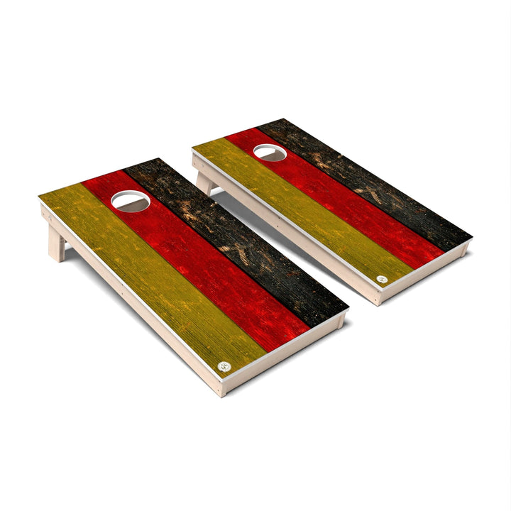 Slick Woody's Cornhole Co. Cornhole Board Germany International Flag Cornhole Boards - All Weather