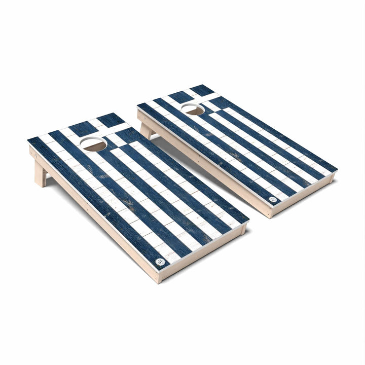 Slick Woody's Cornhole Co. Cornhole Board Greece International Flag Cornhole Boards - All Weather