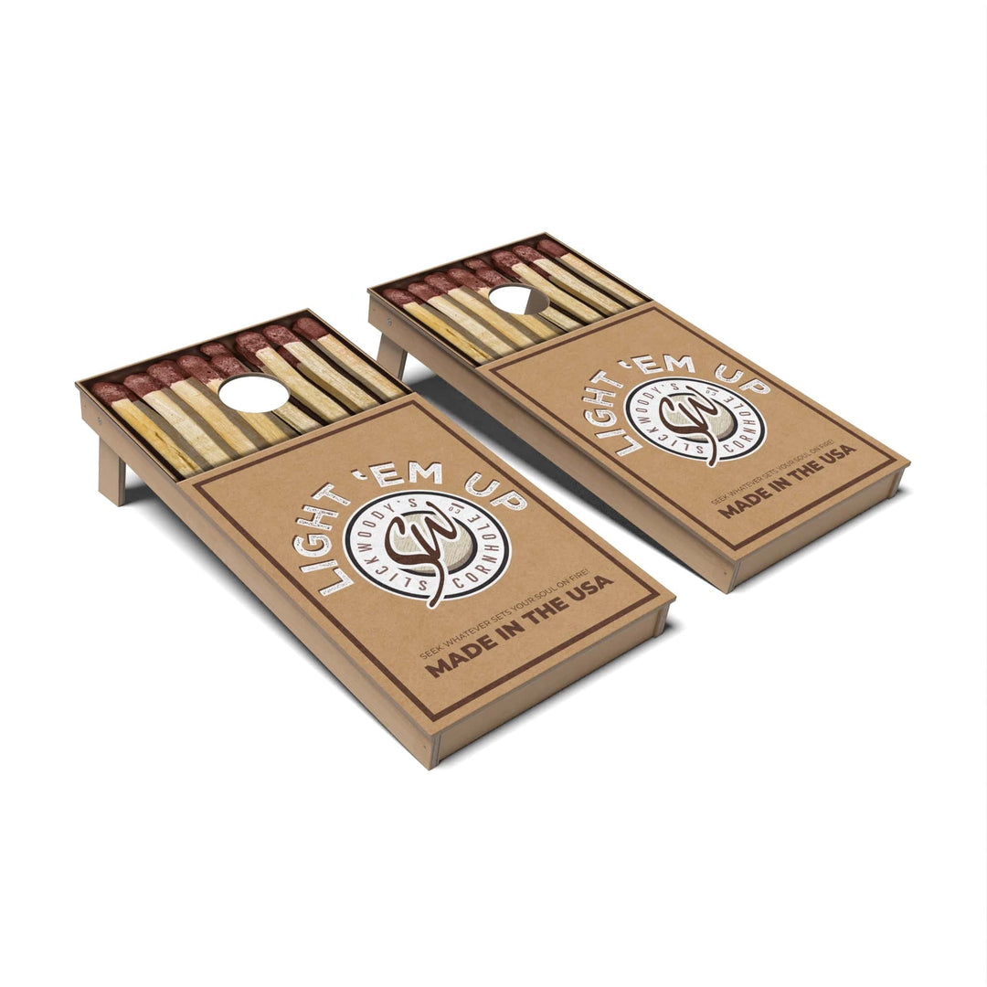 Slick Woody's Cornhole Co. Cornhole Board Inspirational Cornhole Boards - Professional Signature