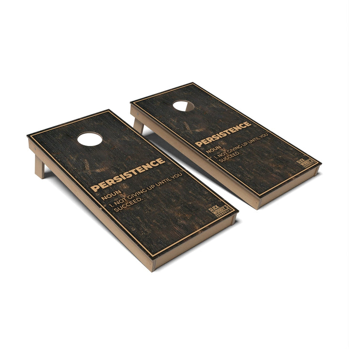 Slick Woody's Cornhole Co. Cornhole Board Inspirational Cornhole Boards - Professional Signature