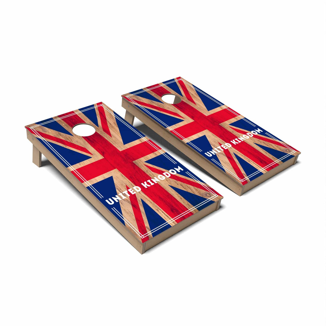 Slick Woody's Cornhole Co. Cornhole Board International Flag 2.0 Cornhole Boards - Backyard