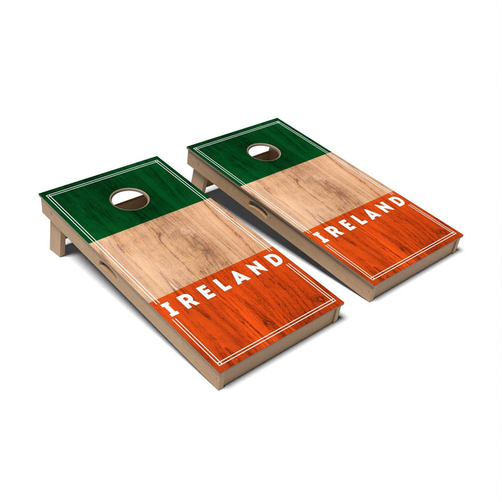 Slick Woody's Cornhole Co. Cornhole Board Ireland International Flag 2.0 Cornhole Boards - Professional Signature