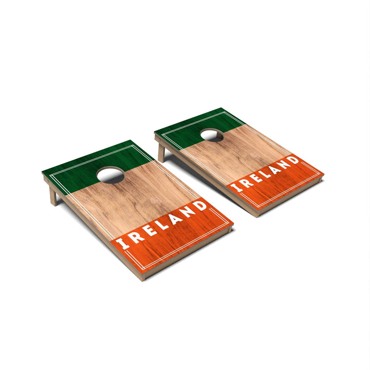 Slick Woody's Cornhole Co. Cornhole Board Ireland International Flag 2.0 Cornhole Boards - Tailgate