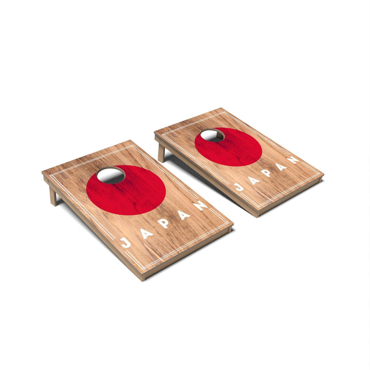 Slick Woody's Cornhole Co. Cornhole Board Japan International Flag 2.0 Cornhole Boards - Tailgate