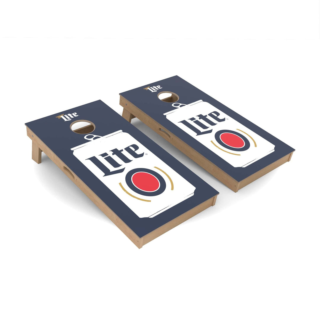 Slick Woody's Cornhole Co. Cornhole Board Miller Light Can MillerCoors Cornhole Boards - Premium Signature