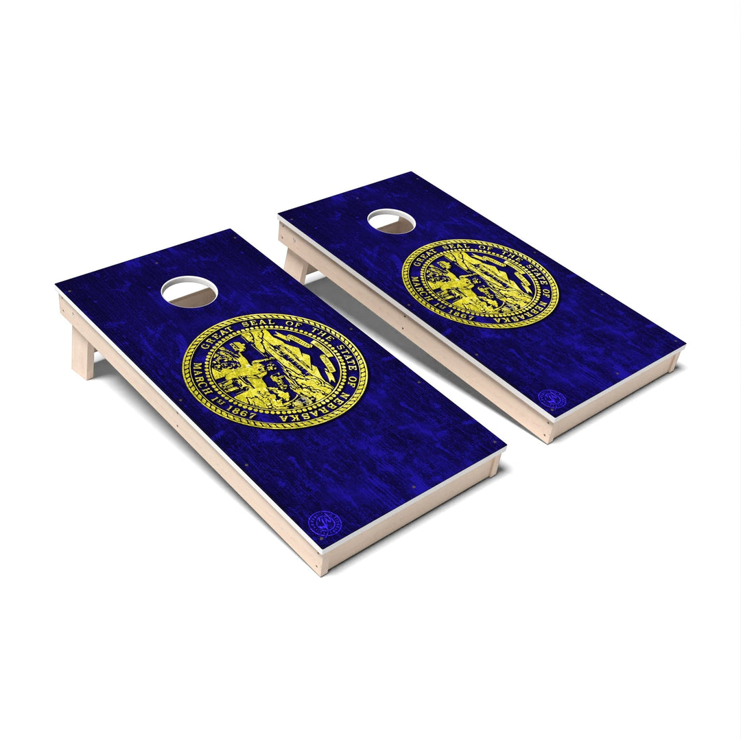 Slick Woody's Cornhole Co. Cornhole Board Nebraska Cornhole Boards - All Weather