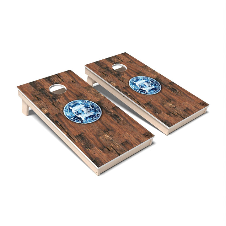 Slick Woody's Cornhole Co. Cornhole Board New York Cornhole Boards - Backyard