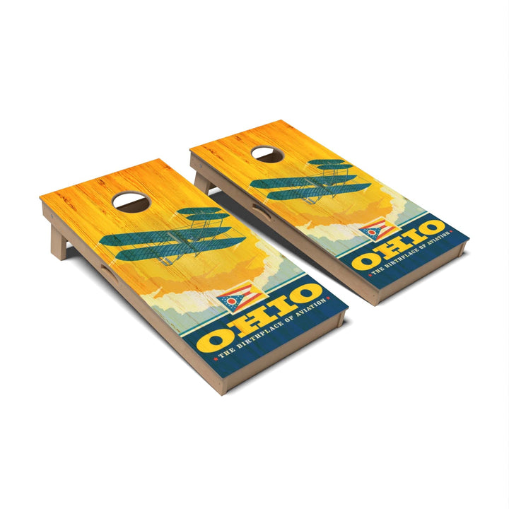 Slick Woody's Cornhole Co. Cornhole Board Ohio Cornhole Boards - Professional Signature