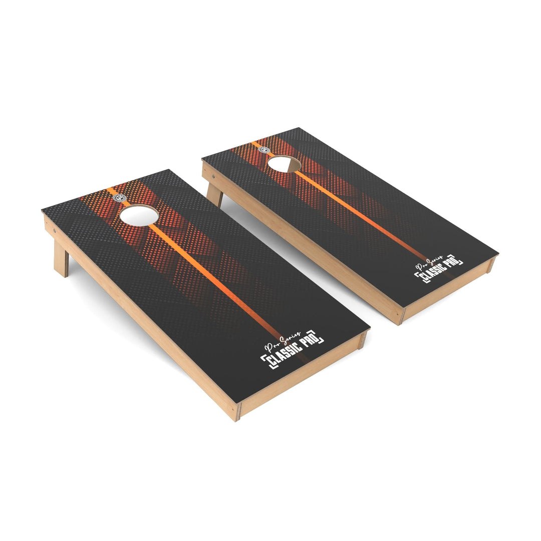 Slick Woody's Cornhole Co. Cornhole Board Orange Pro Series Cornhole Boards - Backyard