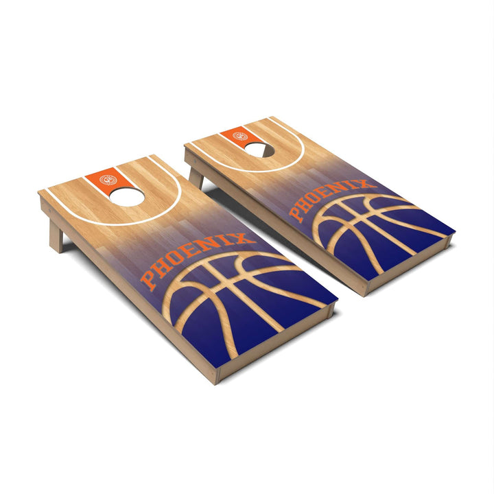 Slick Woody's Cornhole Co. Cornhole Board Phoenix Basketball Arizona Cornhole Boards - Backyard