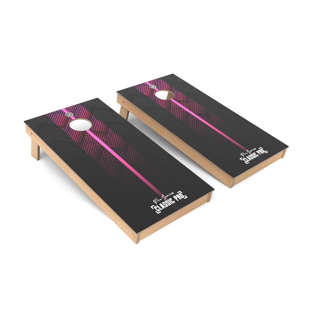 Slick Woody's Cornhole Co. Cornhole Board Pink Pro Series Cornhole Boards - Backyard
