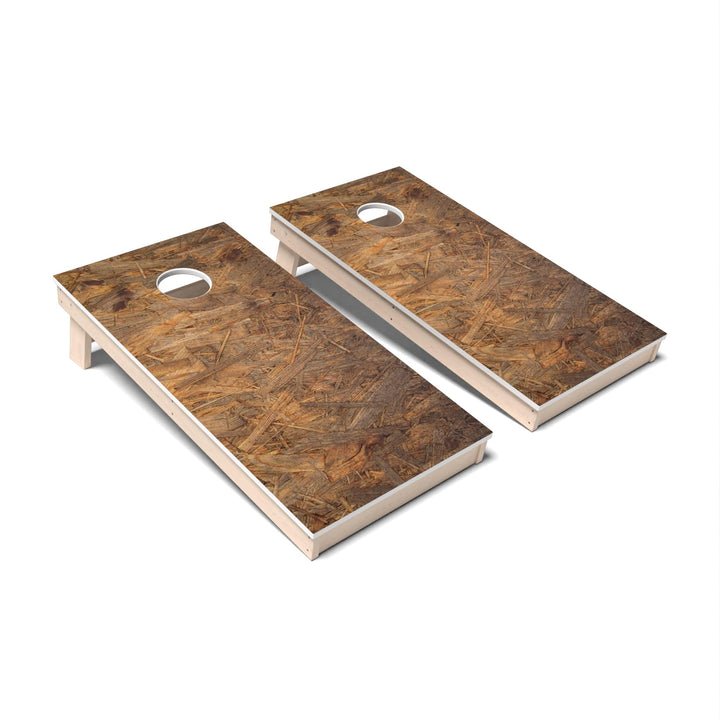 Slick Woody's Cornhole Co. Cornhole Board Plywood Texture Natural Wood Cornhole Boards - All Weather