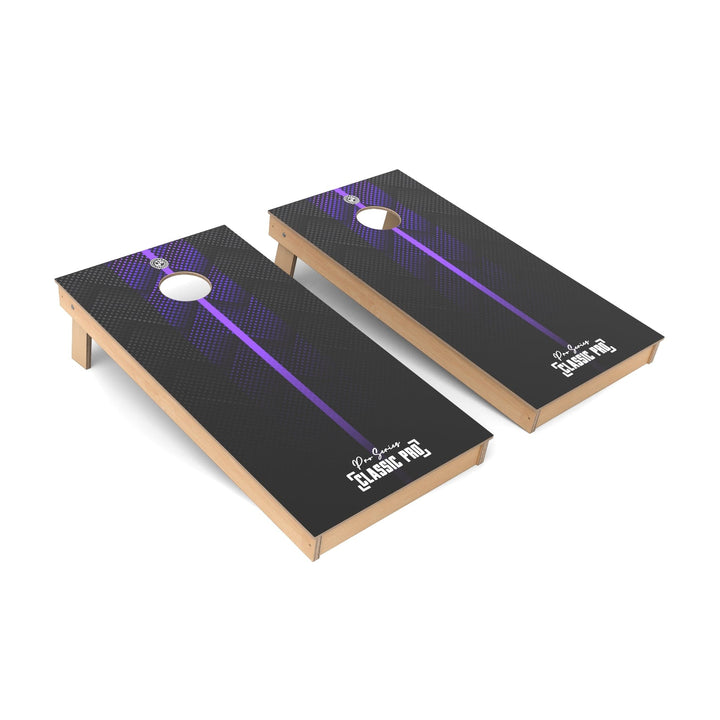 Slick Woody's Cornhole Co. Cornhole Board Purple Pro Series Cornhole Boards - Backyard