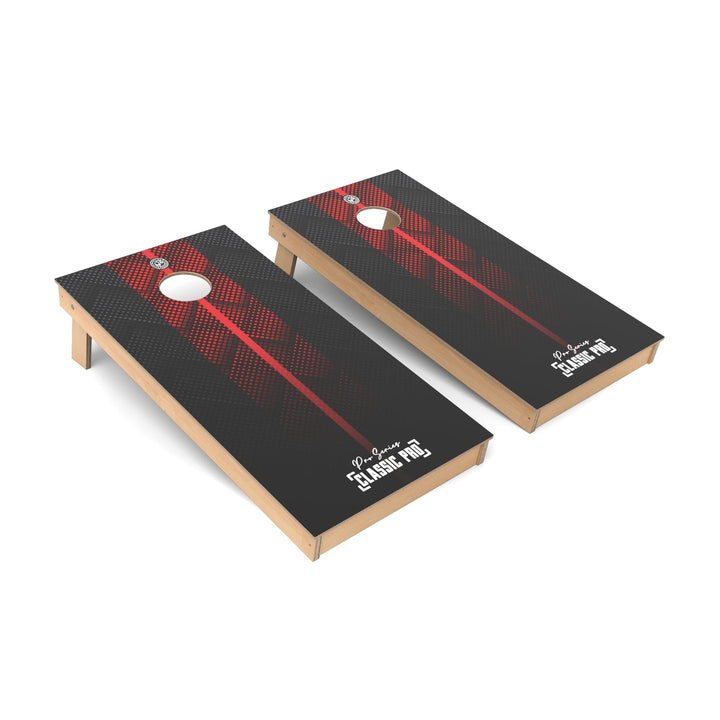 Slick Woody's Cornhole Co. Cornhole Board Red Pro Series Cornhole Boards - Backyard