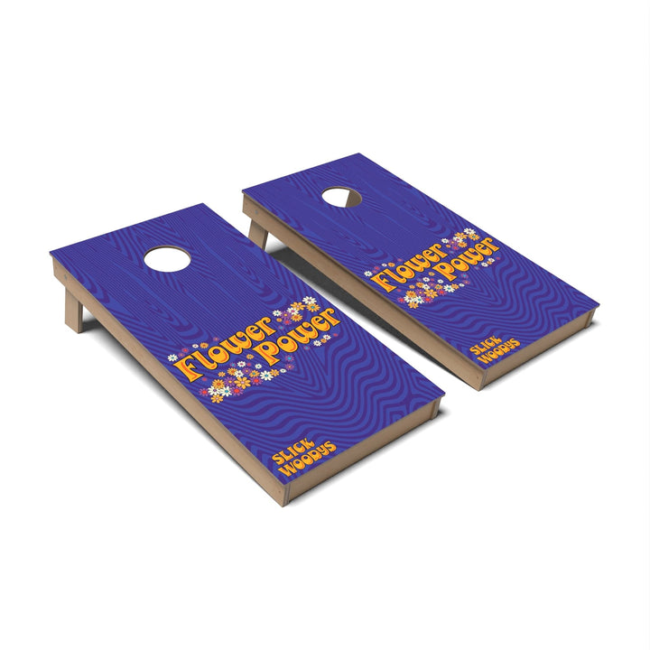 Slick Woody's Cornhole Co. Cornhole Board Retro Cornhole Boards - All Weather