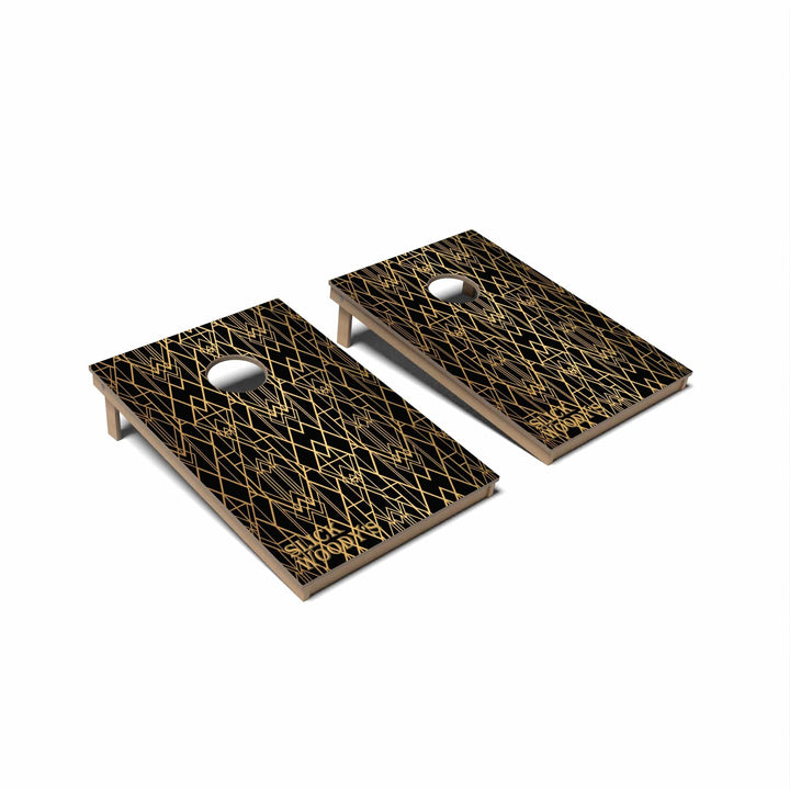 Slick Woody's Cornhole Co. Cornhole Board Retro Cornhole Boards - Tailgate