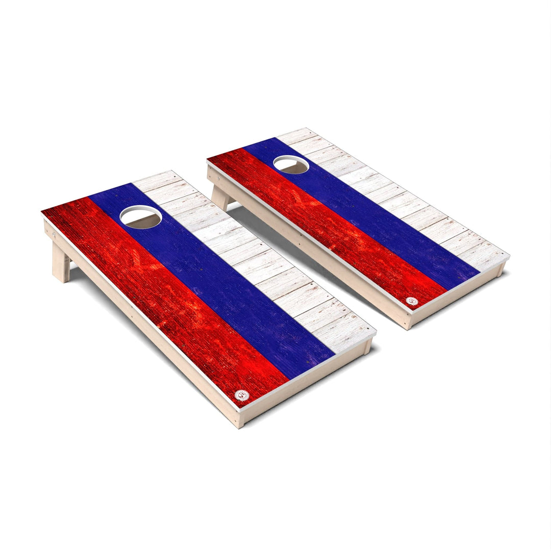 Slick Woody's Cornhole Co. Cornhole Board Russia International Flag Cornhole Boards - All Weather