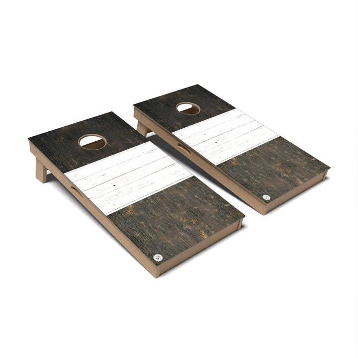 Slick Woody's Cornhole Co. Cornhole Board Rustic Ireland International Flag Cornhole Boards - Professional Signature