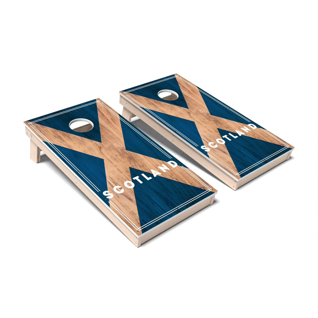 Slick Woody's Cornhole Co. Cornhole Board Scotland International Flag 2.0 Cornhole Boards - All Weather