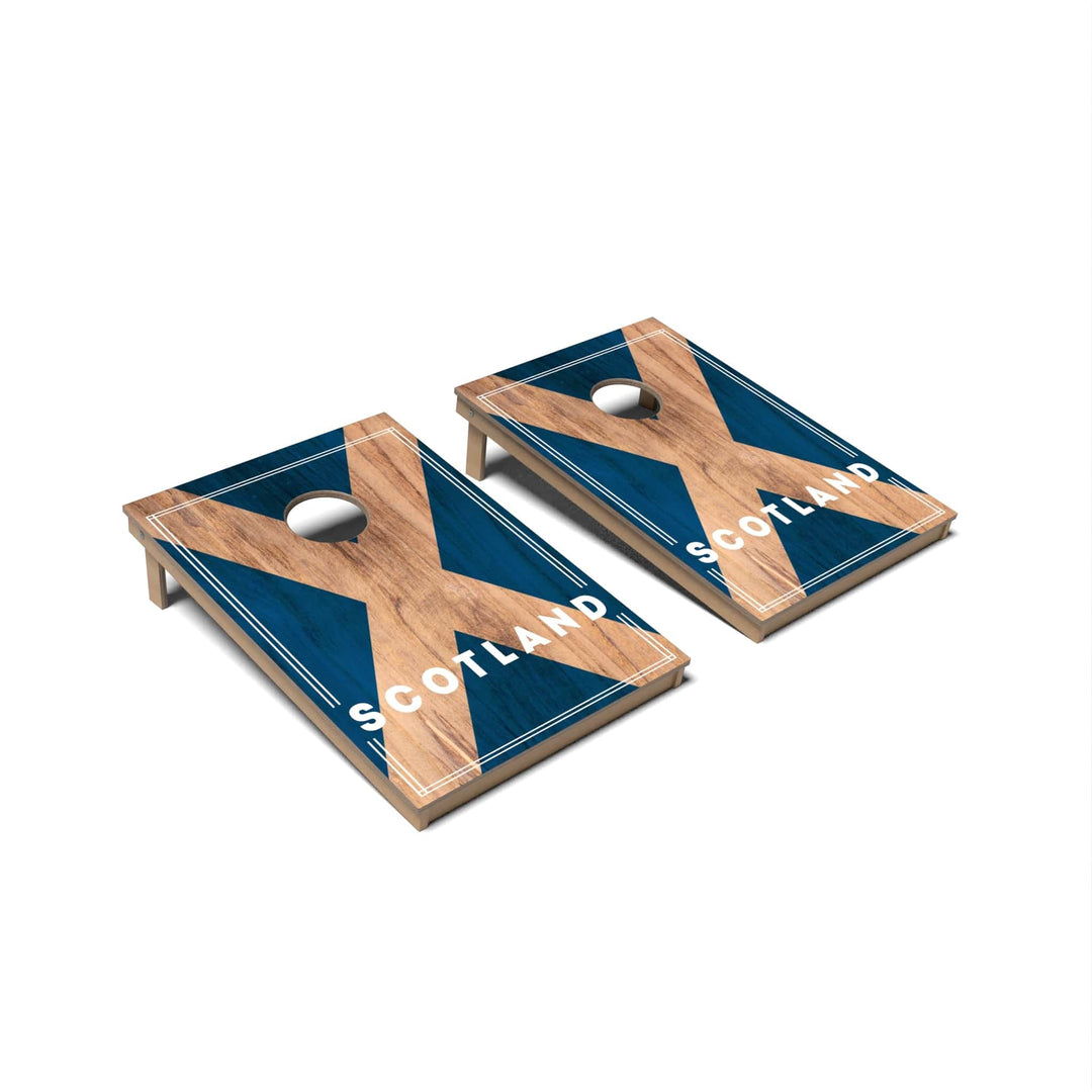 Slick Woody's Cornhole Co. Cornhole Board Scotland International Flag 2.0 Cornhole Boards - Tailgate