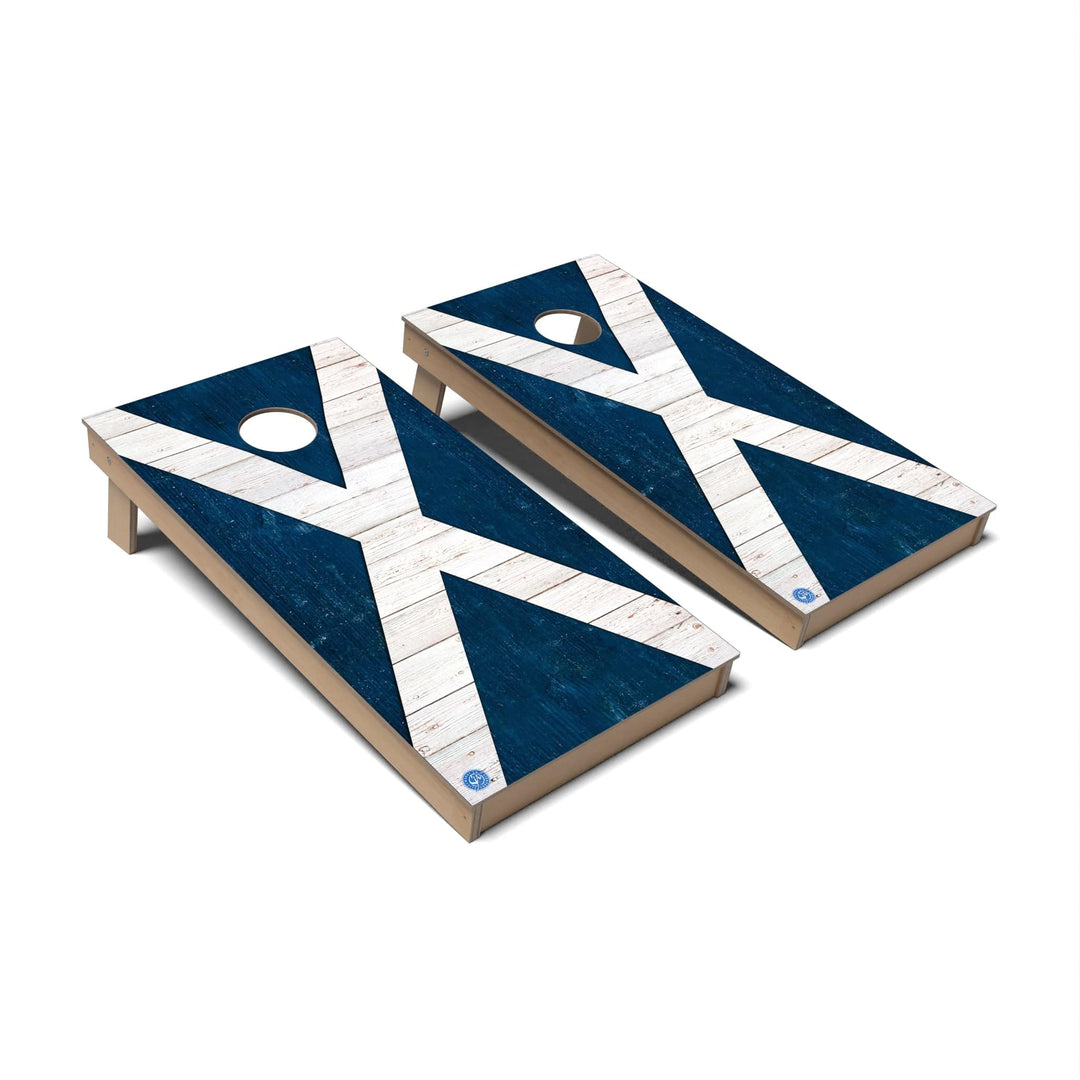 Slick Woody's Cornhole Co. Cornhole Board Scotland International Flag Cornhole Boards - Backyard