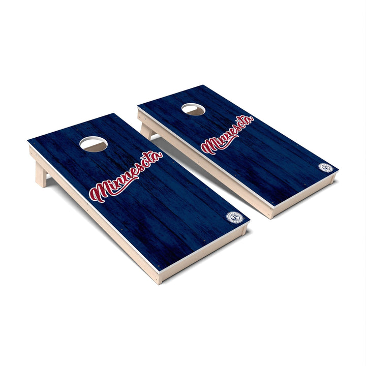 Slick Woody's Cornhole Co. Cornhole Board Solid Baseball Minnesota Cornhole Boards - All Weather