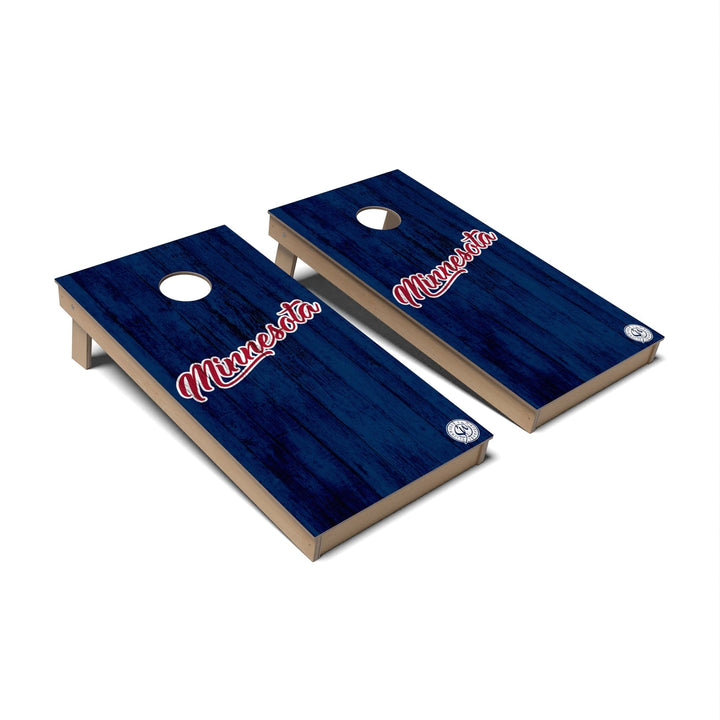 Slick Woody's Cornhole Co. Cornhole Board Solid Baseball Minnesota Cornhole Boards - Backyard