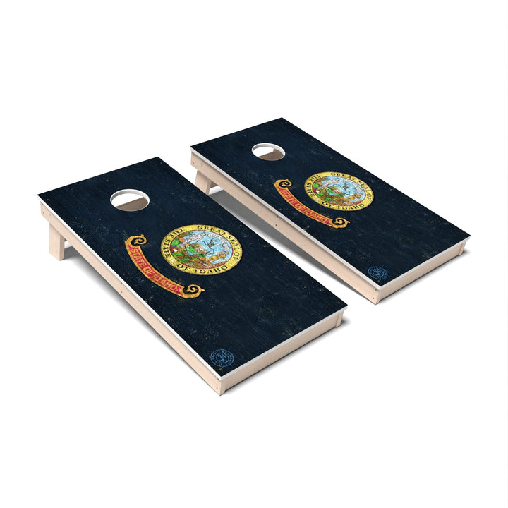 Slick Woody's Cornhole Co. Cornhole Board State Flag Full Color Idaho Cornhole Boards - All Weather