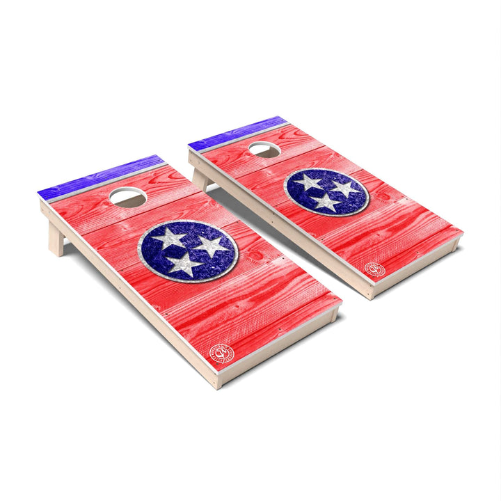 Slick Woody's Cornhole Co. Cornhole Board State Flag Tennessee Cornhole Boards - All Weather