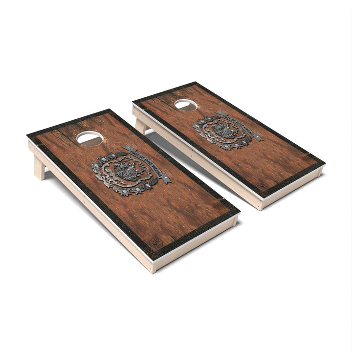 Slick Woody's Cornhole Co. Cornhole Board State Flag Vintage West Virginia Cornhole Boards - All Weather
