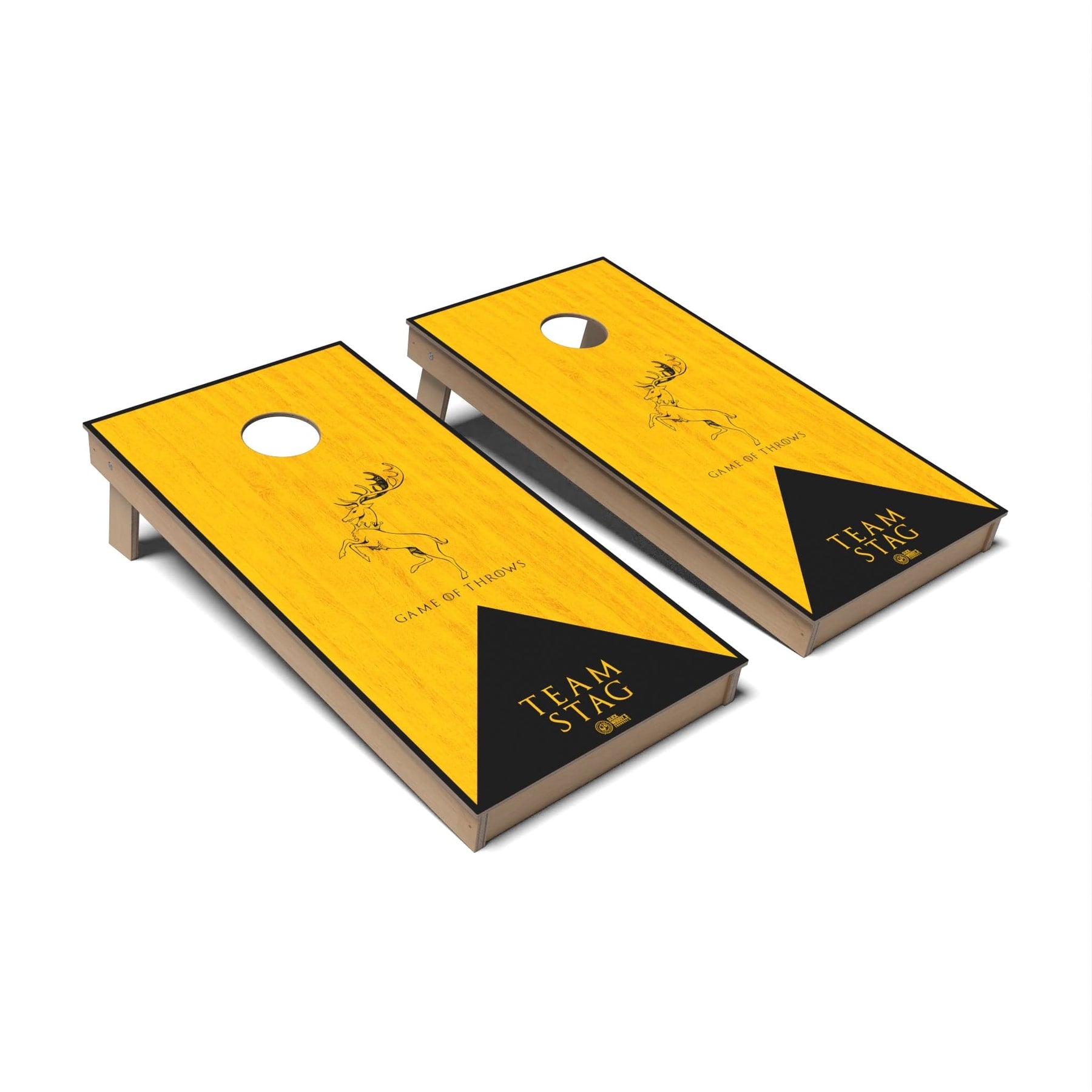 Game of Throws Cornhole Boards Backyard Slick Woody's