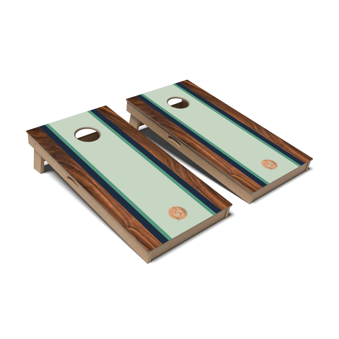 Slick Woody's Cornhole Co. Cornhole Board Walnut Surf Cornhole Boards - Professional Signature