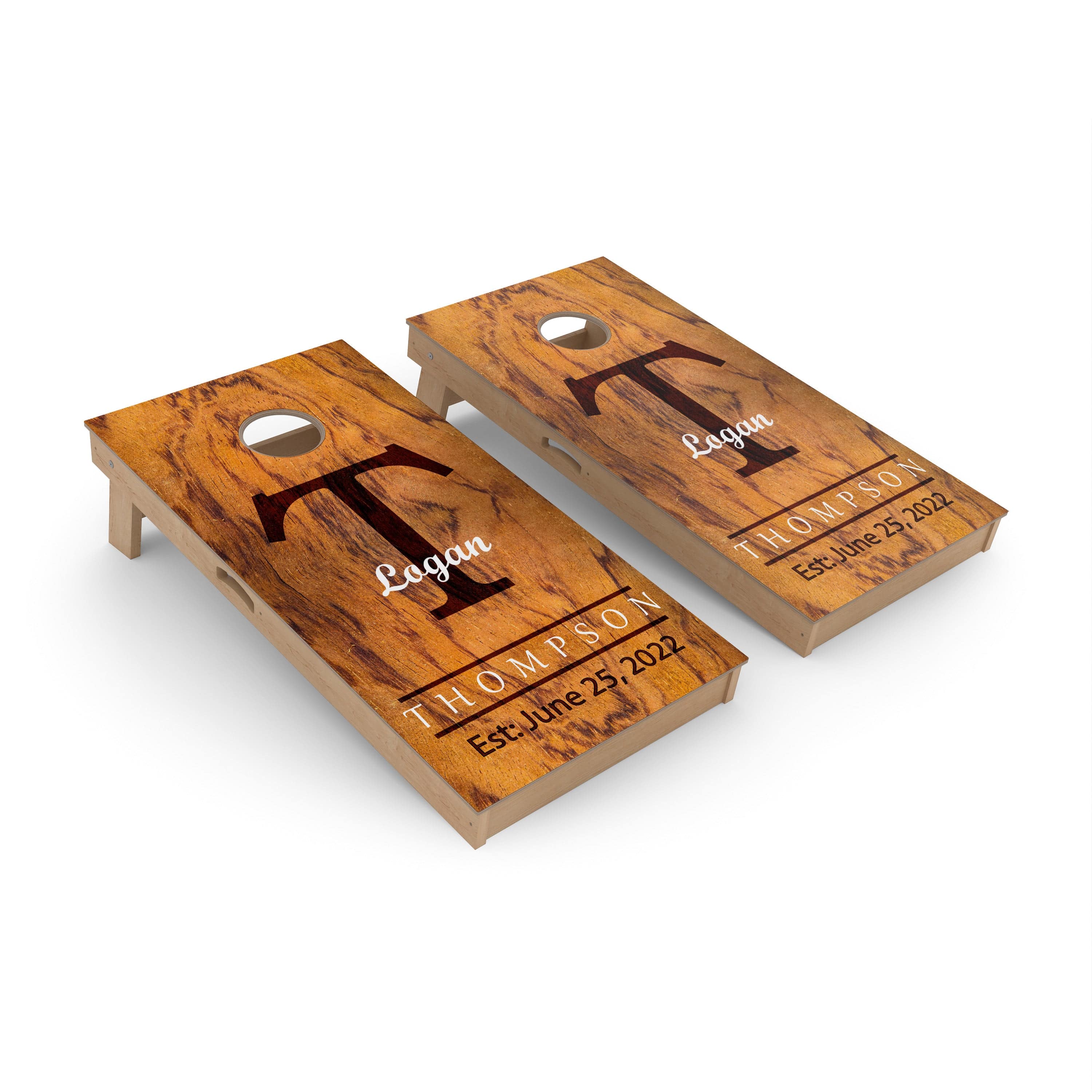Wedding Custom Cornhole Boards - Pro Series