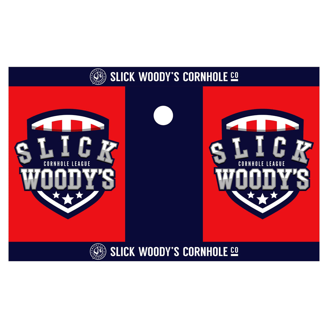Slick Woody's Cornhole Co. Cornhole Pitch Pad Set Slick Woody's League Pitch Pad Set