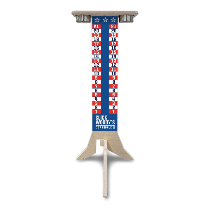 Slick Woody's Cornhole Co. Cornhole Scoreboard Slick Woody's Red, White, and Blue Cornhole Score Tower