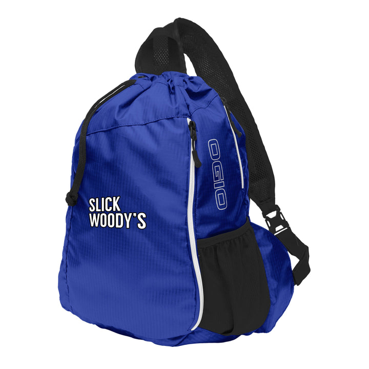 Slick Woody's Cornhole Co. Cornhole Transport Bag Blue OGIO SW Sling Cornhole Bag Sak