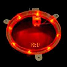 Slick Woody's Cornhole Co. OPTIONS_HIDDEN_PRODUCT Red Light Up LED Lanterns (Set of 2)