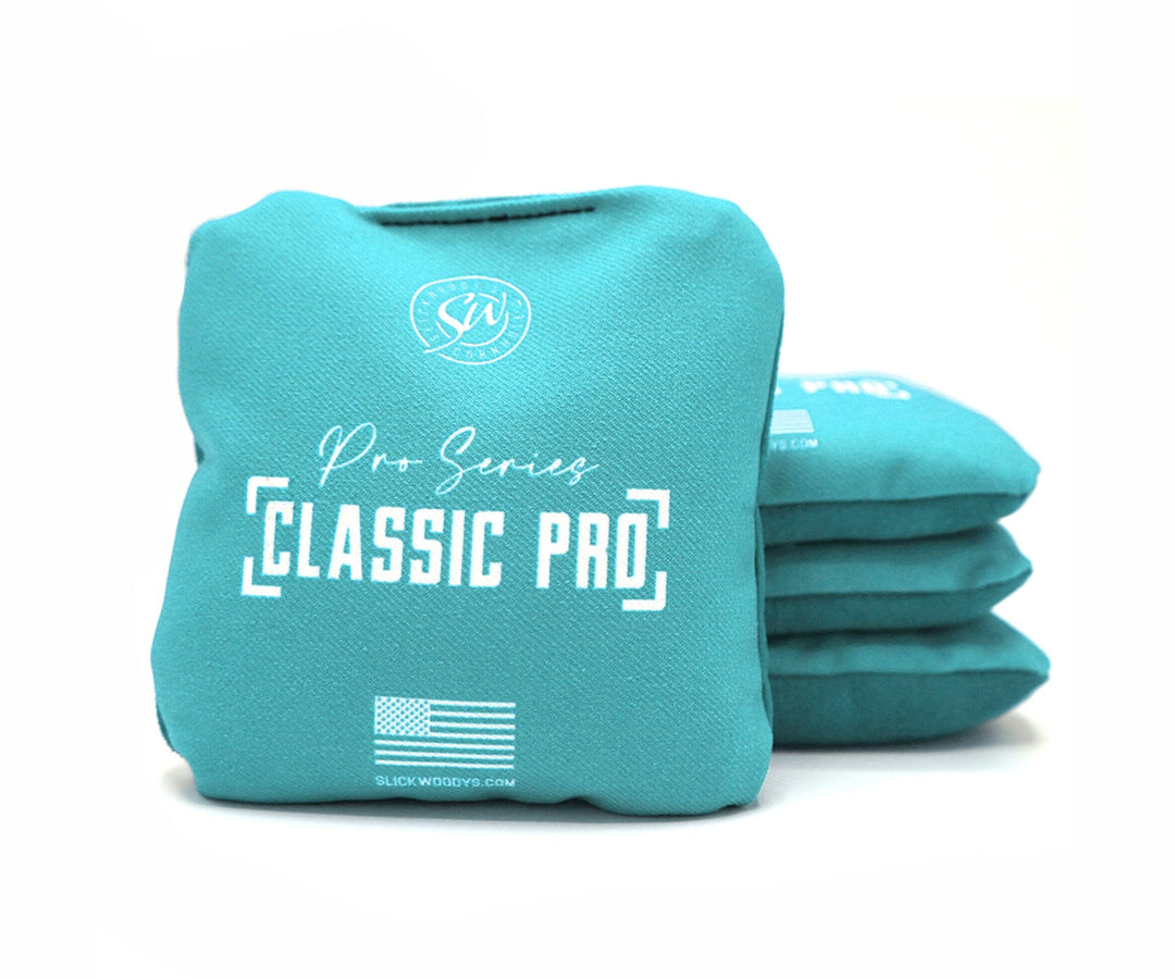 Slick Woody's Cornhole Co. Pro Style Cornhole Bags Baby Blue SW Classic Pro Cornhole Bags
