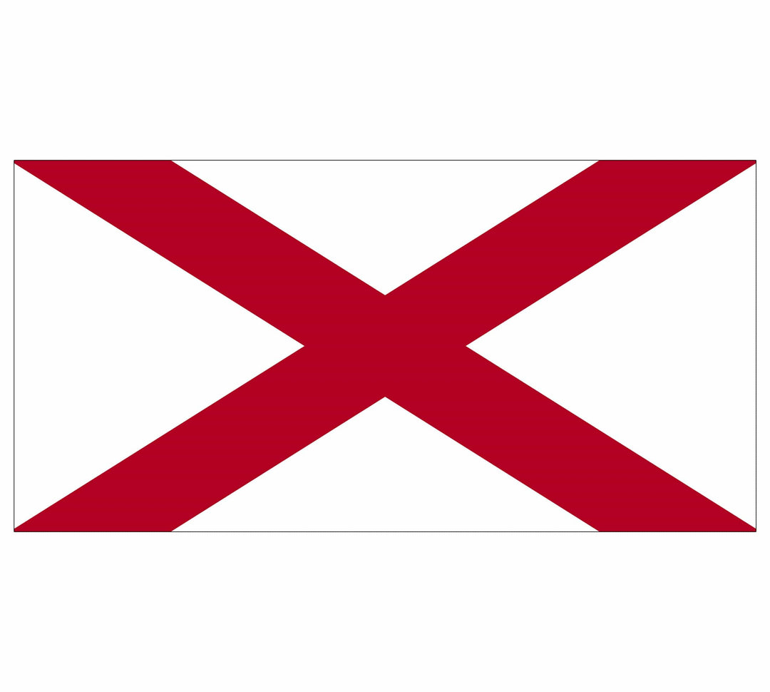 Slick Woody's Cornhole Co. State Flag Pool Tattoo Alabama State Flag Underwater Pool Mat Tattoo
