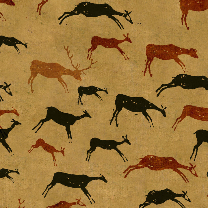 Slick Woody’s Deer Herd Peel and Stick Wallpaper